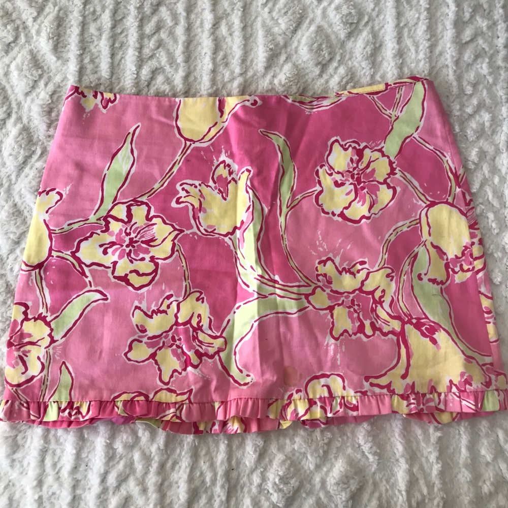 Lilly Pulitzer mini skirt